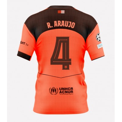 Fotballdrakt Herre Barcelona Ronald Araujo #4 Tredjedrakt 2025-26 Kortermet Fotballdrakt Herre Barcelona Ronald Araujo #4 Tredjedrakt 2025-26 Kortermet
